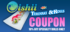 Sushi Coupon